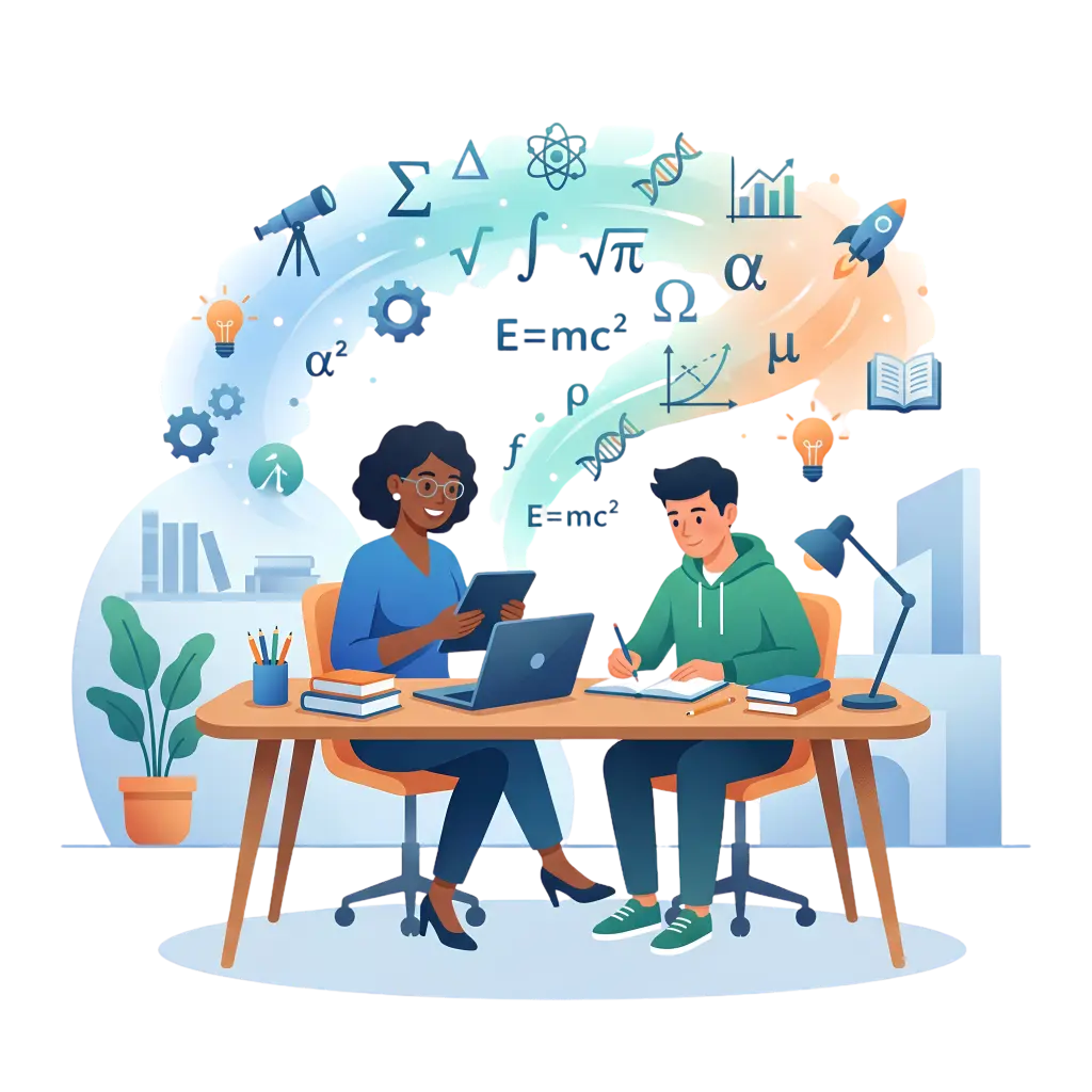 Academic Tutoring Illustration